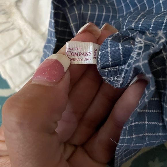 American Girl Samantha's Play Dress & Pinafore Pleasant Company - Picture 5 of 9